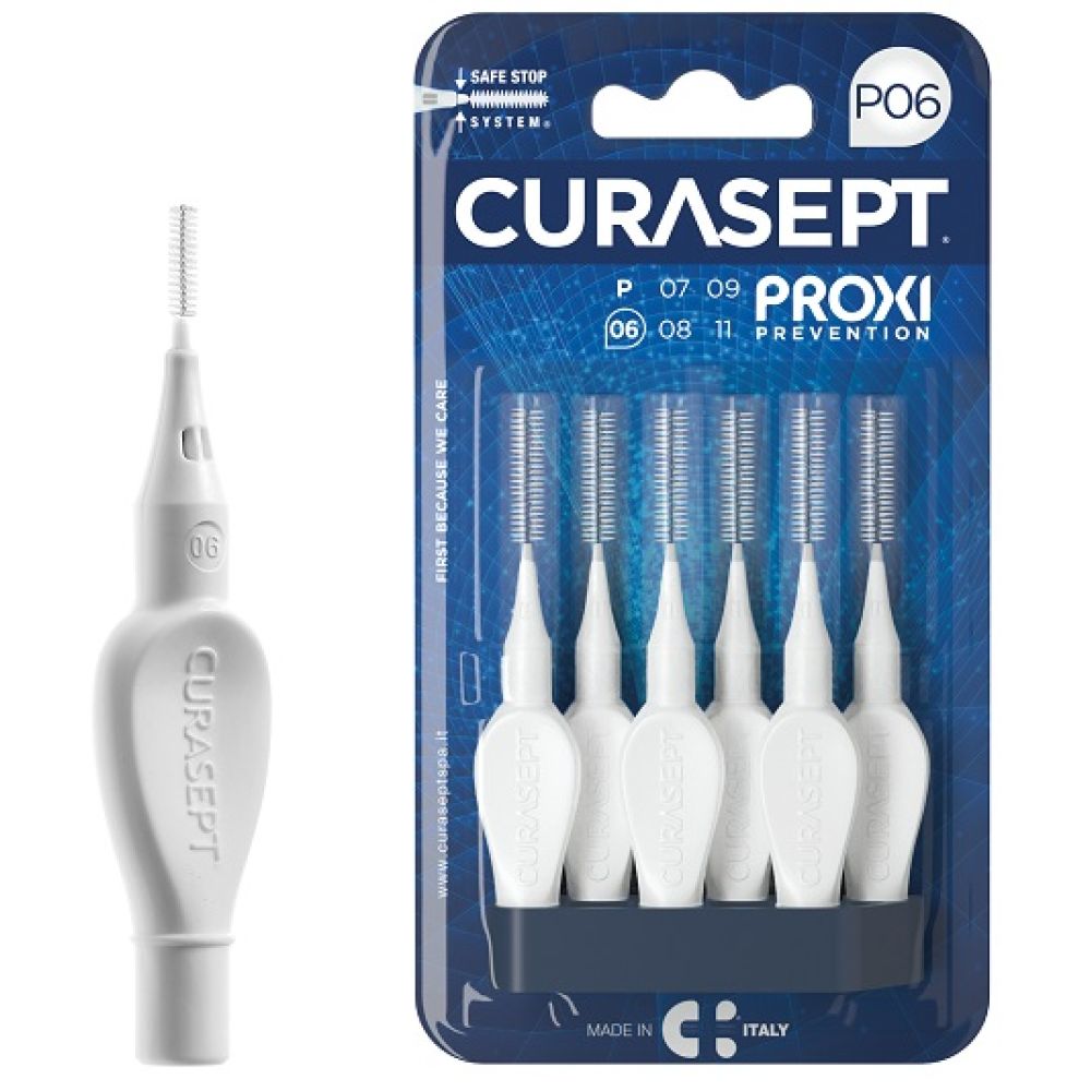 Curasept Scovolino Proxi P06 Bianco/White 6 pezzi