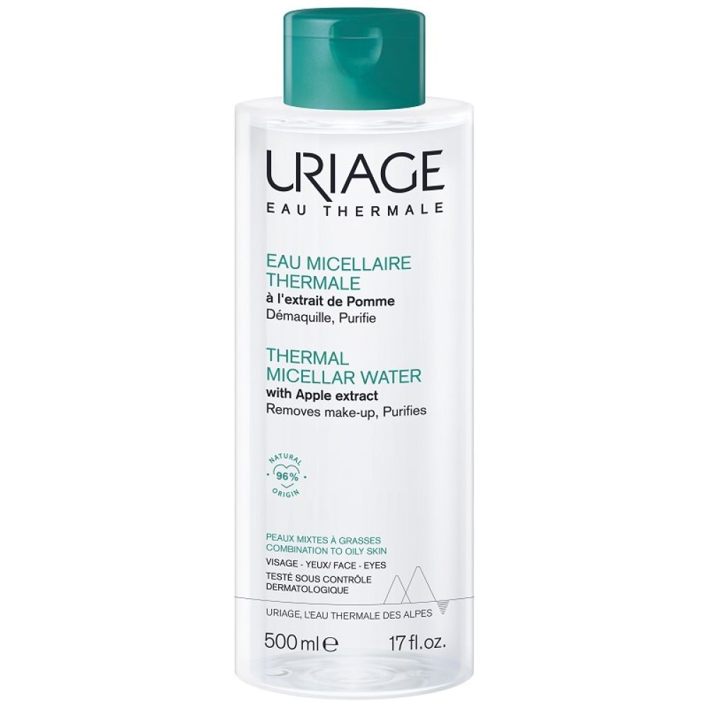 Uriage Eau Micellaire Thermale Pelli Miste Grasse Flacone 500 ml