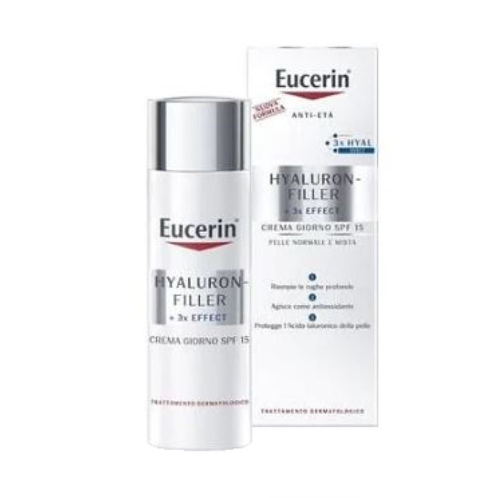 Eucerin Face Cream Anti Age Hyaluron Giorno Spf15 50 ml
