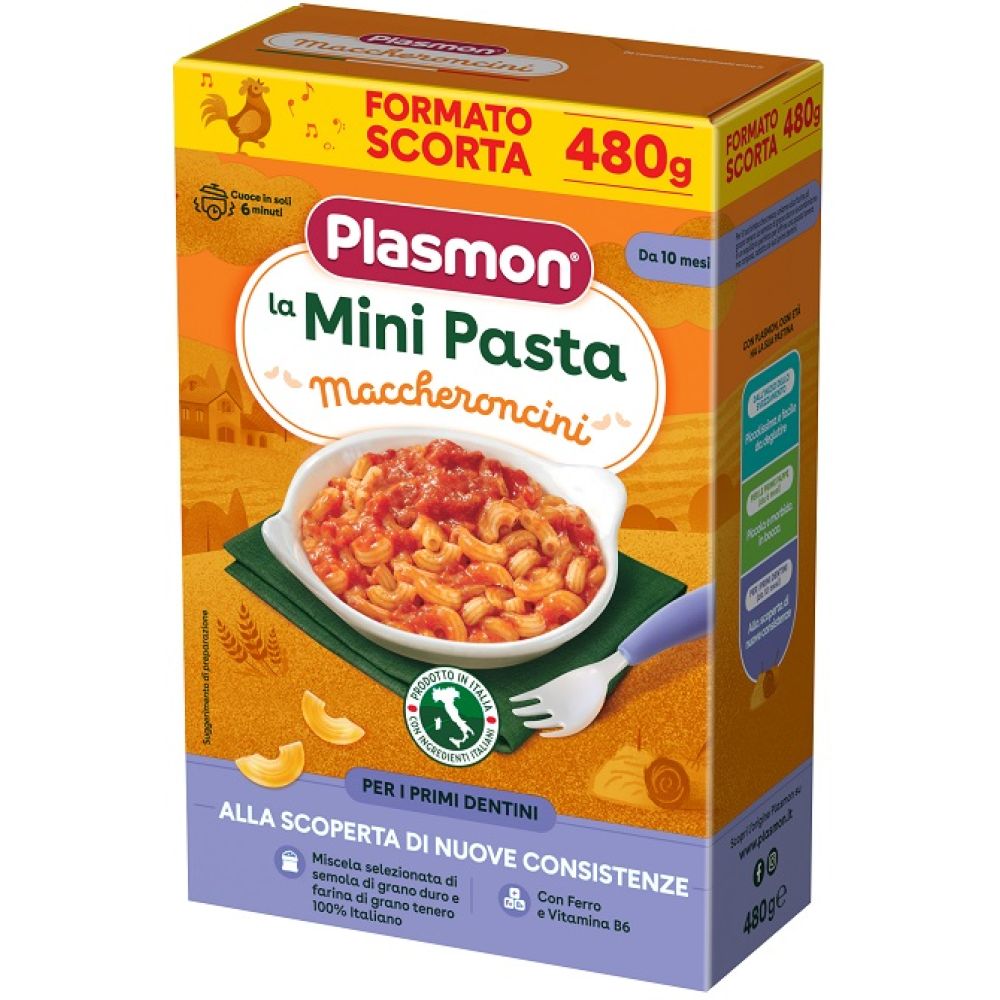 Plasmon Pastina Maccheroncini 480 g